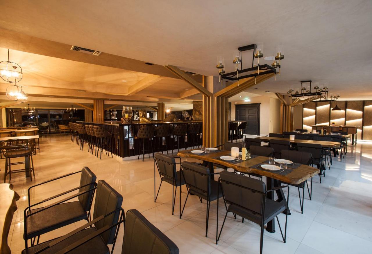 Hotel Sky Гевгелія Екстер'єр фото The restaurant